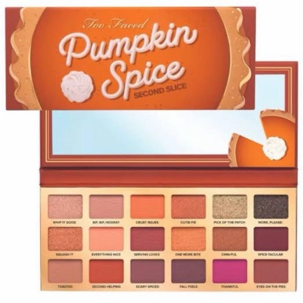 Too Faced Pumpkin Spice Second Slice BNIB